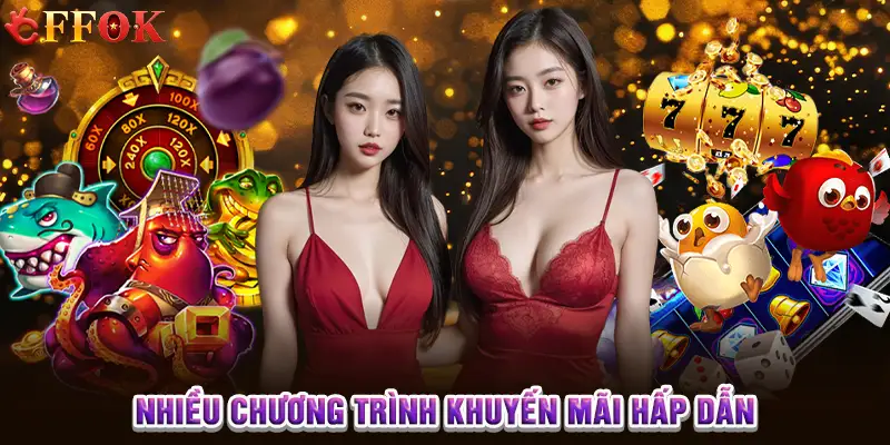 Nhiều chương trình khuyến mãi hấp dẫn